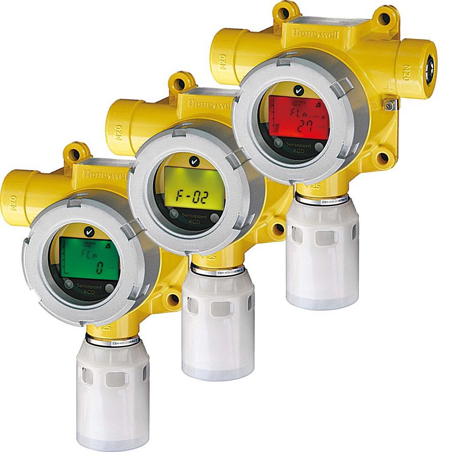 Honeywell Sensepoint XCD, stationärer Gasdetektor für die zuverlässige Detektion toxischer Gase